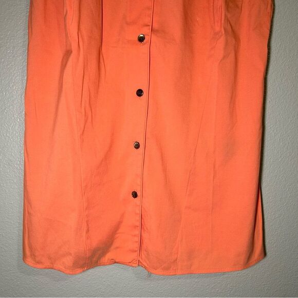 LAFAYETTE 148 sleeveless cotton blend button down top women’s size small 6 - Picture 4 of 8